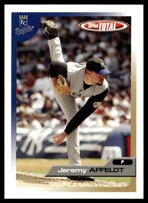 2005 Topps Total Jeremy Affeldt Kansas City Royals #513 - Image 1 of 2