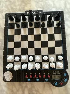 Vtg 90's Excalibur DELUXE Electronic Chess Game  Model 901E. Complete. Works  - Image 1 of 2
