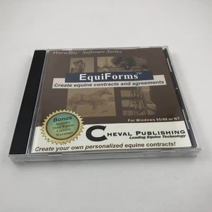 HORSE BIZ EquiForms : Create Equine Contracts & Agreements For WIN 95/98 CD-ROM - Picture 1 of 3