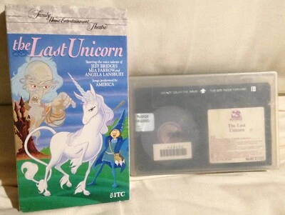 The Last Unicorn VHS & BetaMax Tape 1982 *Rare* - Image 1 of 4
