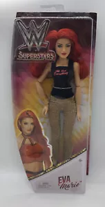 WWE SUPERSTARS EVA MARIE DOLL WOMENS WRESTLING FASHION BARBIE 12" DIVA ALL RED - Picture 1 of 11