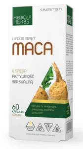 Medica Herbs Maca Wurzel Extrakt Lepidium Meyenii Sexuelle Gesundheit 60 Kapseln - Bild 1 von 1