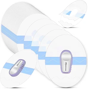 Dexcom G6 Overpatch Waterproof Transparent G6 Adhesive Patches Clear CGM 48 Pcs - Picture 1 of 12