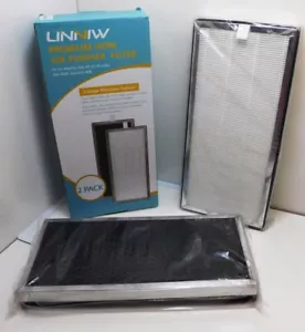 LINNIW 2 Pack H13 True HEPA Replacement Filter ME-40 Compatible with Medify Air - Picture 1 of 7