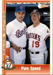 1993 Pacific Texas Express Baseball Card Nolan Ryan Pure Speed Texas - Picture 1 of 2