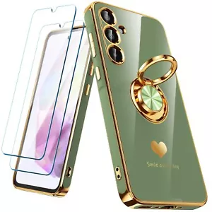 Funda Para Samsung Galaxy A35 5G Case Con Protector De Pantalla Kickstand Mujer - Picture 1 of 5