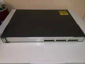 Cisco Catalyst 3750 WS-C3750G-12S-E 12-Port Ethernet Managed Switch - Picture 1 of 3