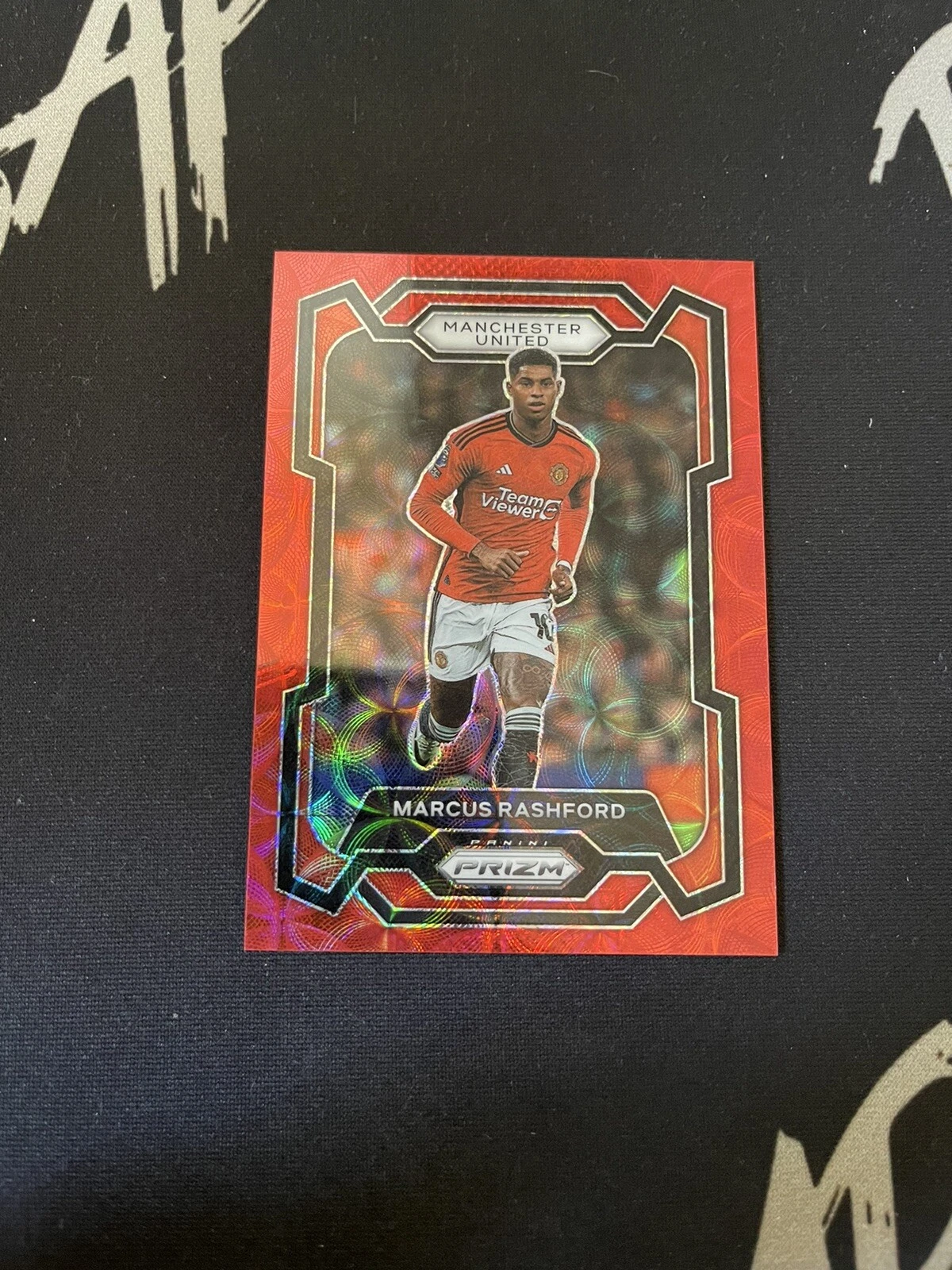2023 Marcus Rashford Prizm EPL Choice Red Scope 25/30 Manchester United SP
