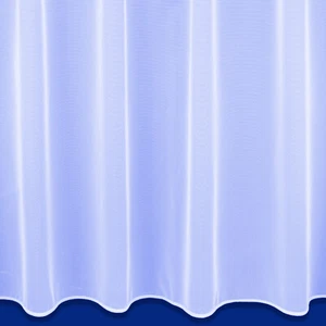 Suzy White Plain Lead Weighted Voile Net Curtain - Sold In Set Sizes - Free Post - Picture 1 of 8