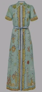 ALEMAIS SURREALIST SUMMER SUNDRESS , SIZE-AU/UK-8 , US-4 , RRP $590 - Picture 1 of 8