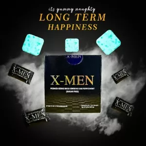 X-MEN Candy for Male Sexual Enhancement & Stamina 1 Box (4 candies) - Picture 1 of 4
