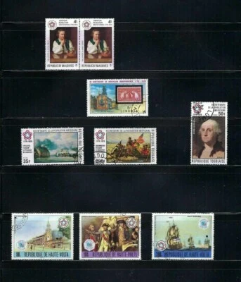 ''BICENTENARIO AMERICANO AÑO 1976 -MALDIVAS.- LIBERIA.- TOGO.- ALTO VOLTA Foto 1 de 2