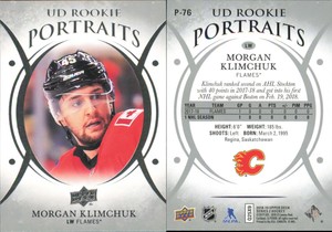 2018 Upper Deck #P-76 Morgan Klimchuk - - Near Mint