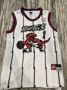 Tracy McGrady Toronto Raptors NBA Basketball Jersey Nike Size Large L White - Picture 1 of 4