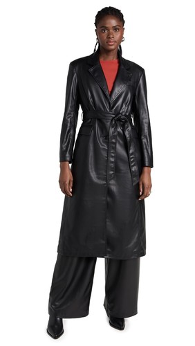 VALENTINO AG Adriano Goldschm Cappotto Donna EmRata x AG Valentina Ecopelle Vero