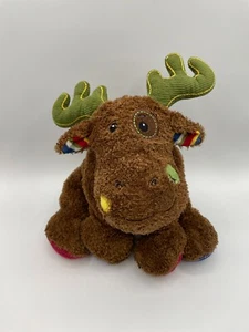 Mary Meyer Mossy Moose Cheery Cheeks Plush Stuffed Animal 10” Stripes Sweater - Picture 1 of 9