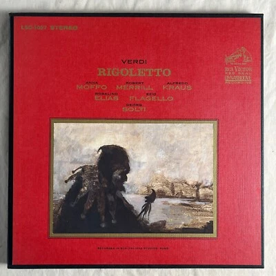 VERDI Rigoletto 1964 Vinyl Box Set RCA LSC-7027 - VG+ - Image 1 of 4