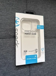 Speck - Presidio Perfect-Clear Case for iPhone 13 Pro (6.1") - Clear - Picture 1 of 2