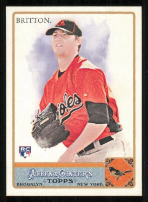 2011 Topps Allen and Ginter #97 Zach Britton RC - Image 1 of 2