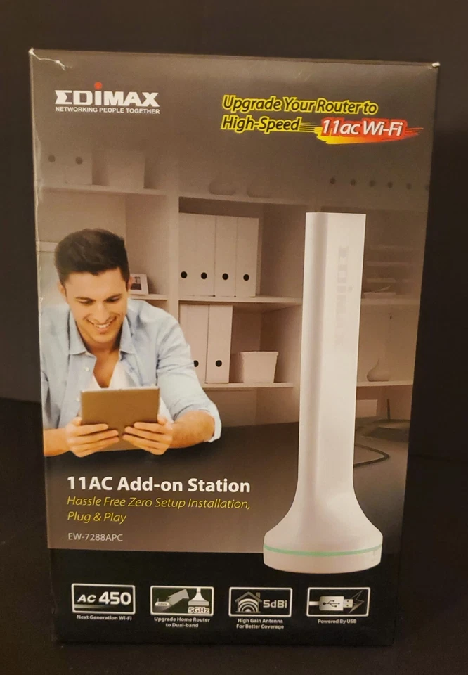 Edimax 11AC Wi-Fi Add-On Station - Image 1 of 4