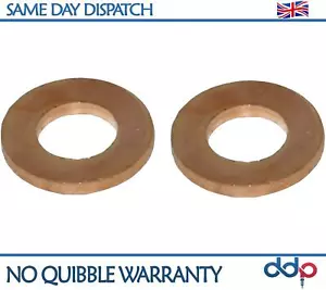 X2 Sump Plug Washers For Ford, Land Rover, Mazda, Mini, Vauxhall, Toyota, Volvo - Picture 1 of 9