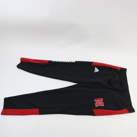 Nebraska Cornhuskers adidas Aeroready Athletic Pants Women's Black/Red New Cover