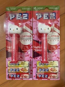 Osaka Kansai Expo 2025 Limited  Pets Pez Sanrio Hello Kitty Austria 2 Set New - Picture 1 of 14