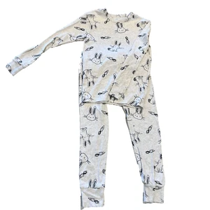5 Pajama Set Girl 8/10 Janie and Jack Pottery Barn Gap Organic Disney Easter Dog - Picture 1 of 23