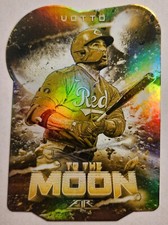 2022 Topps Fire - To the Moon Gold Minted #TTM-14 Joey Votto