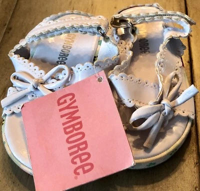 Sandalias blancas Gymboree Candy Apple Baby 03 NUEVAS Foto 1 de 3