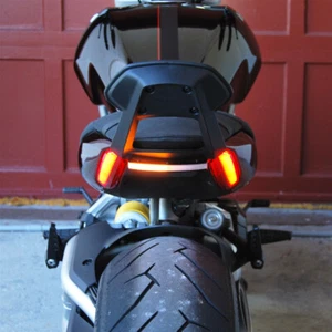 NRC 2016 - 2024 Ducati XDiavel Rear Turn Signals (Backrest Compatible) - Picture 1 of 3