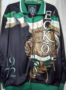 Ecko Unlimited Men Full Zip Active Athletic Track Jacket Size M Embroidered 1972 - Picture 1 of 12