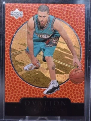 1999 Upper Deck Ovation Mike Bibby Rookie Card - Image 1 of 2