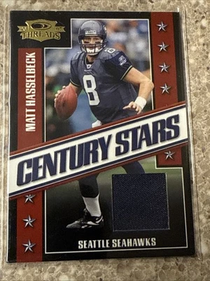 2007 Donruss Threads - Century Stars Matt Hasselbeck #CS-10 Materials /250 (MEM) - Image 1 of 3