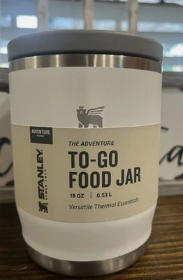 Nuevo tarro de comida Stanley To-Go blanco 6 horas a prueba de fugas frías y calientes - blanco Foto 1 de 4