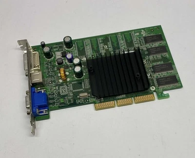 128MB Dell G0001 / 0G0001 GeForce FX5200 DVI / VGA / S-Vid AGP Graphics Card - Image 1 of 4