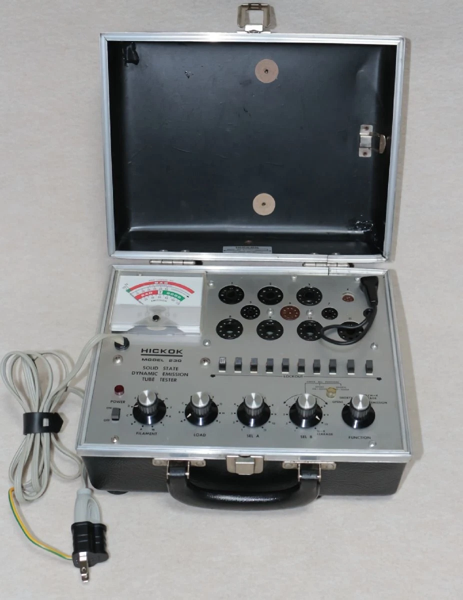 620真空管テスターHickok Model 539c Tube Tester Hickok Vacuum Tube