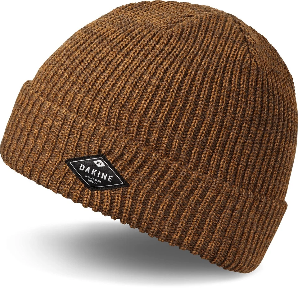 Dakine Bryson Acrylic Rib Knit Cuff Beanie Chocolate Chip / Caramel - Image 1 of 1