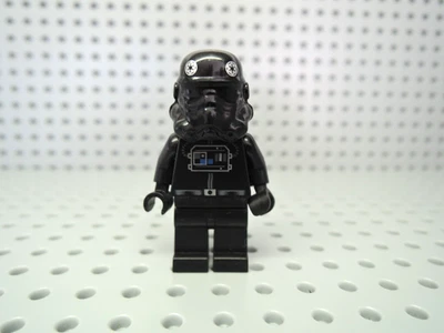 Lego Figur Star Wars Imperial TIE Fighter Pilot Kopf rotbraun sw0035A 7263 10131 - Bild 1 von 2