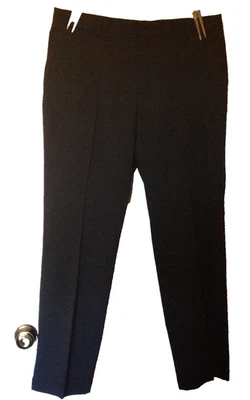 NIKE Men's 38 x 32 GOLF PANTS Dark Gray Black Pin Stripe Dri-Fit Excellent - Image 1 of 4