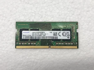 Samsung 8GB PC4-25600 DDR4-3200 SO-DIMM Memory - M471A1G44BB0-CWE TESTED - Afbeelding 1 van 4