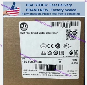 150-F251NBD New Allen Bradley 150 F251NBD SMC Flex Smart Motor Controller US - Picture 1 of 1