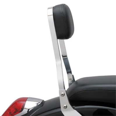 Cobra Standard Square Sissy Bar - Chrome Motorcycle Street Bike 02-5135 82-97483 - Image 1 of 4