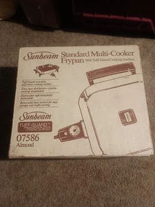 Sunbeam Standard Multi Cooker Frying Pan With Tuff Gaurd Cooking Surface 07586 - Picture 1 of 7