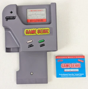 Nintendo GameBoy Game Genie Galoob Model 7359 w/ Code Booklet Manual ~ TESTED - Picture 1 of 6