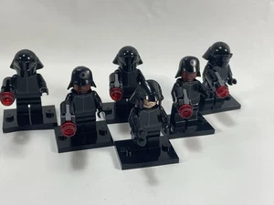 Lego Star Wars Mini Figure Lot Of 6 First Order Imperial Officer w/ Blasters - Picture 1 of 12