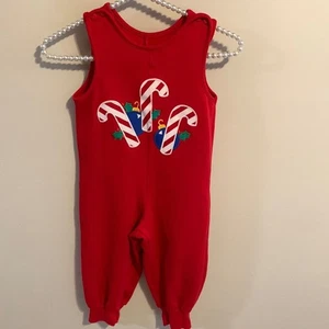 Kellys kid Christmas overalls size 4t - Picture 1 of 4