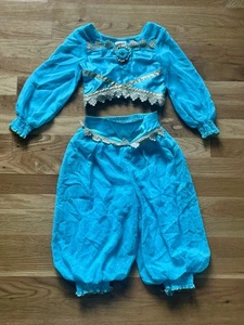 Costume Disney Aladino Principessa Gelsomino Bambino Taglia 3 Vestire HALLOWEEN - Foto 1 di 5