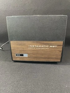 Vintage Kodak Instamatic M67 Movie Projector Super 8 + Regular 8 mm, As Is - Picture 1 of 15