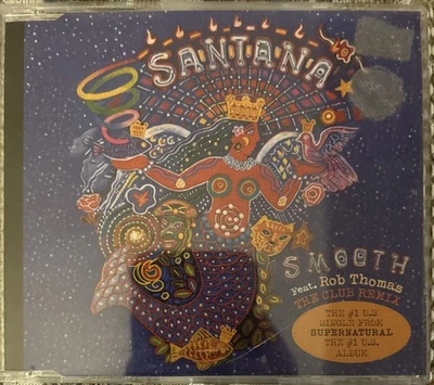 Smooth (Remixes) [Single] by Santana (CD, Nov-1999, Phantom Import Distribution) - Image 1 of 2